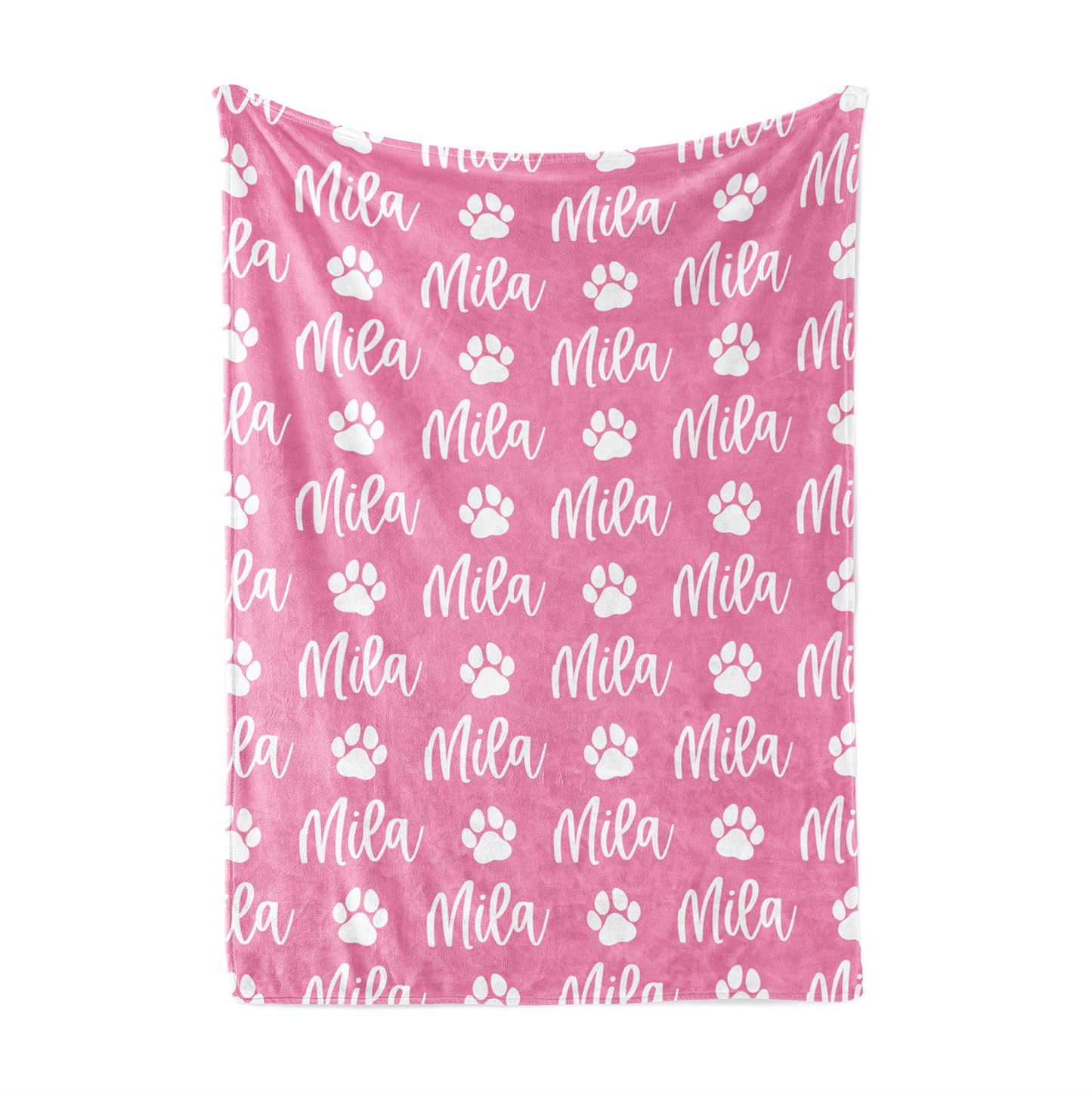 Personalized Pet Name Blanket