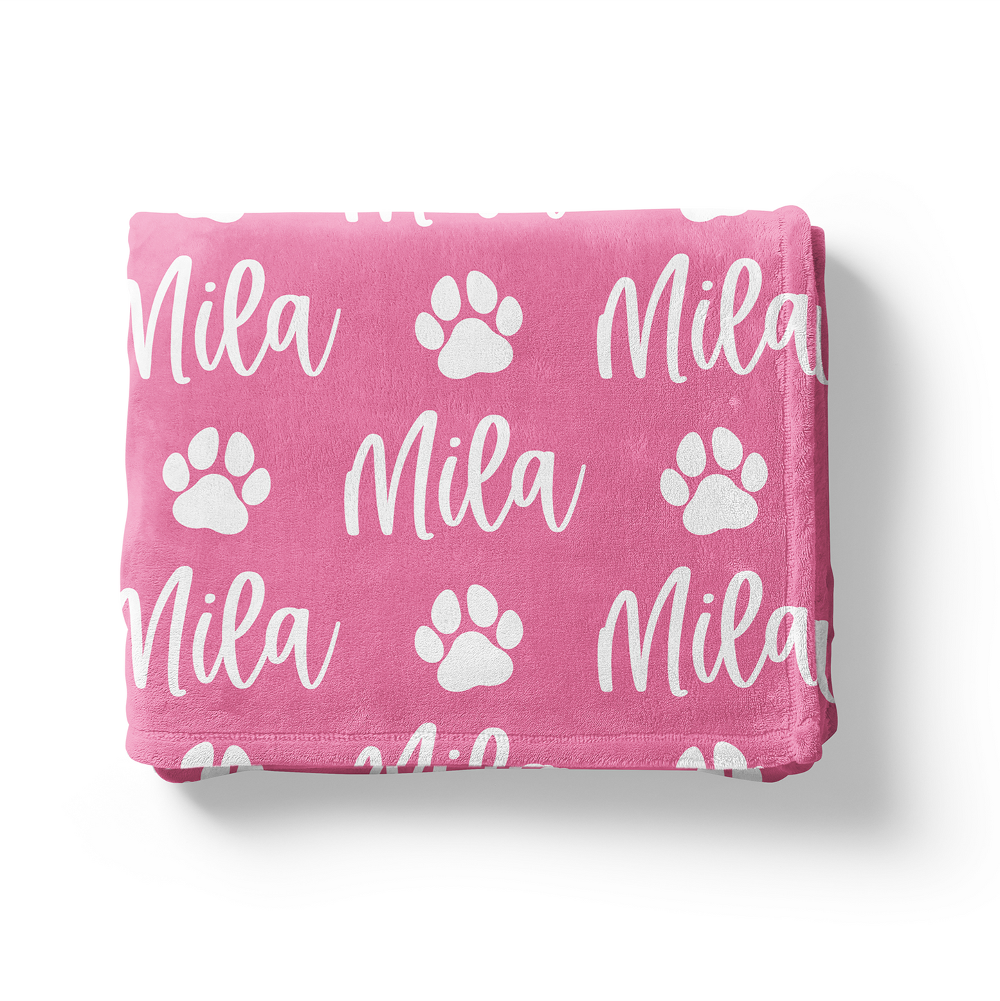 Personalized Pet Name Blanket