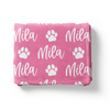 Personalized Pet Name Blanket