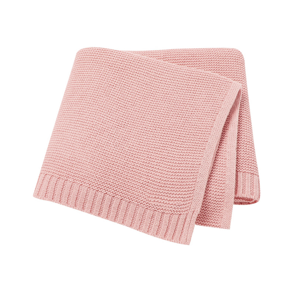 Revan Embroidered Knitted Blanket