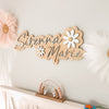 Daisy Outline Name Sign