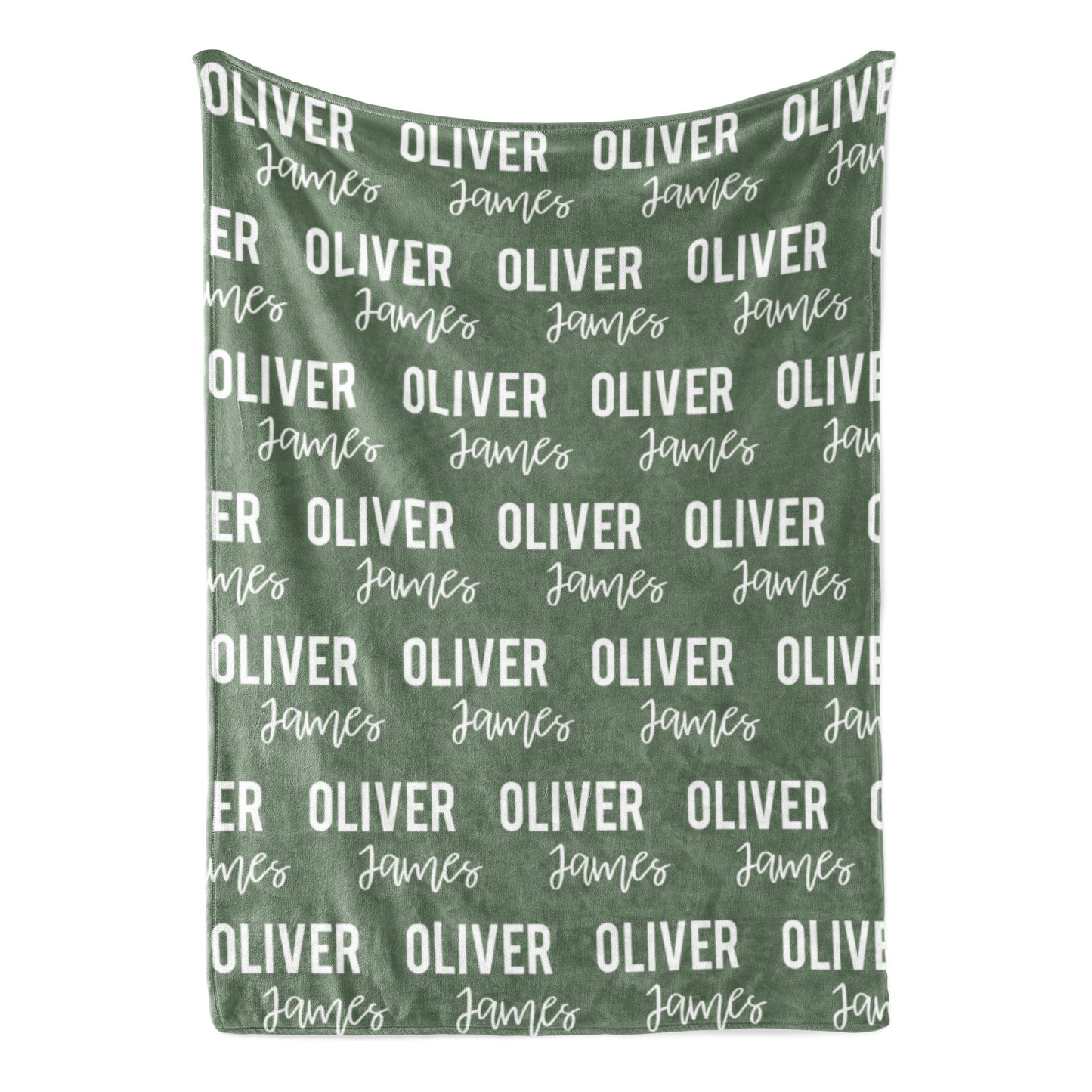 Personalized Name Blanket