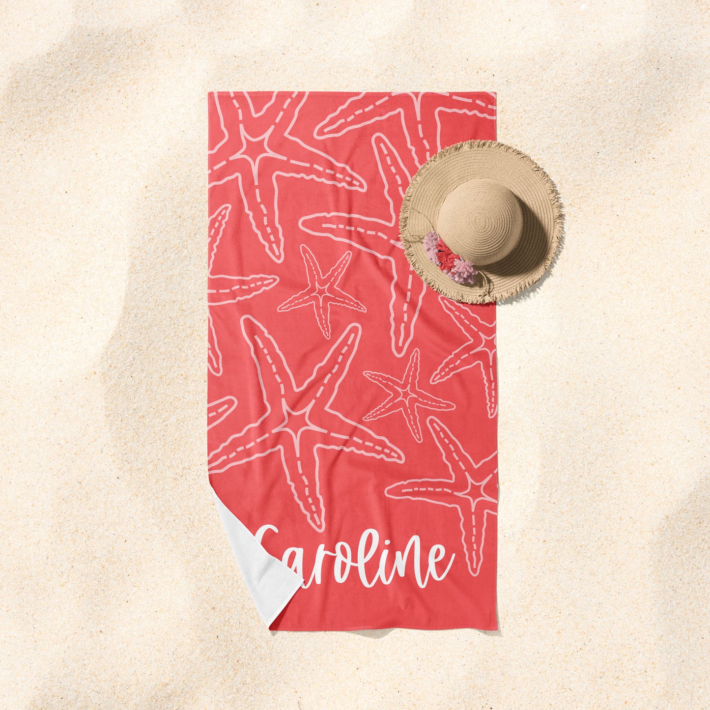 Starfish Name Towel