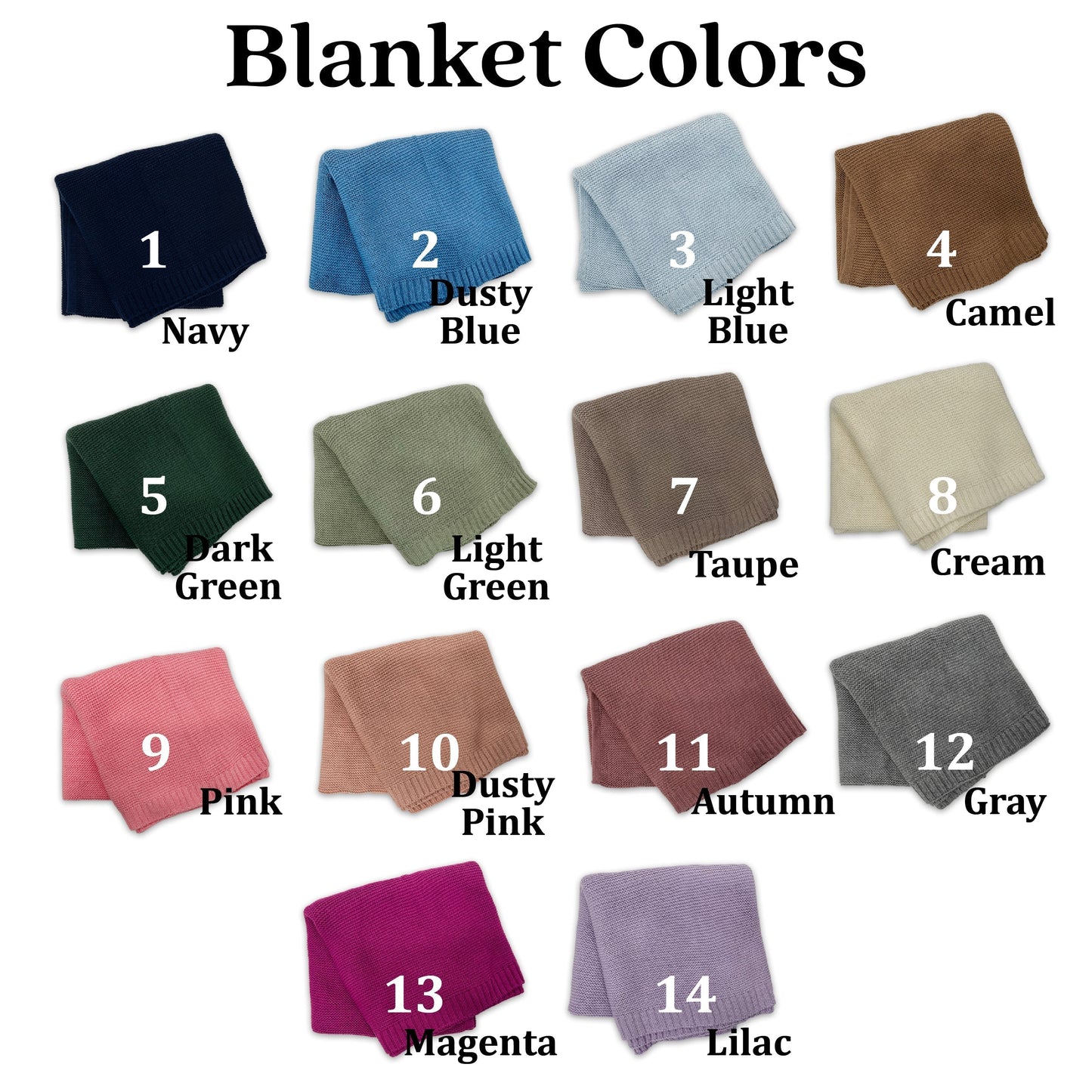 Layla Custom Name Blanket
