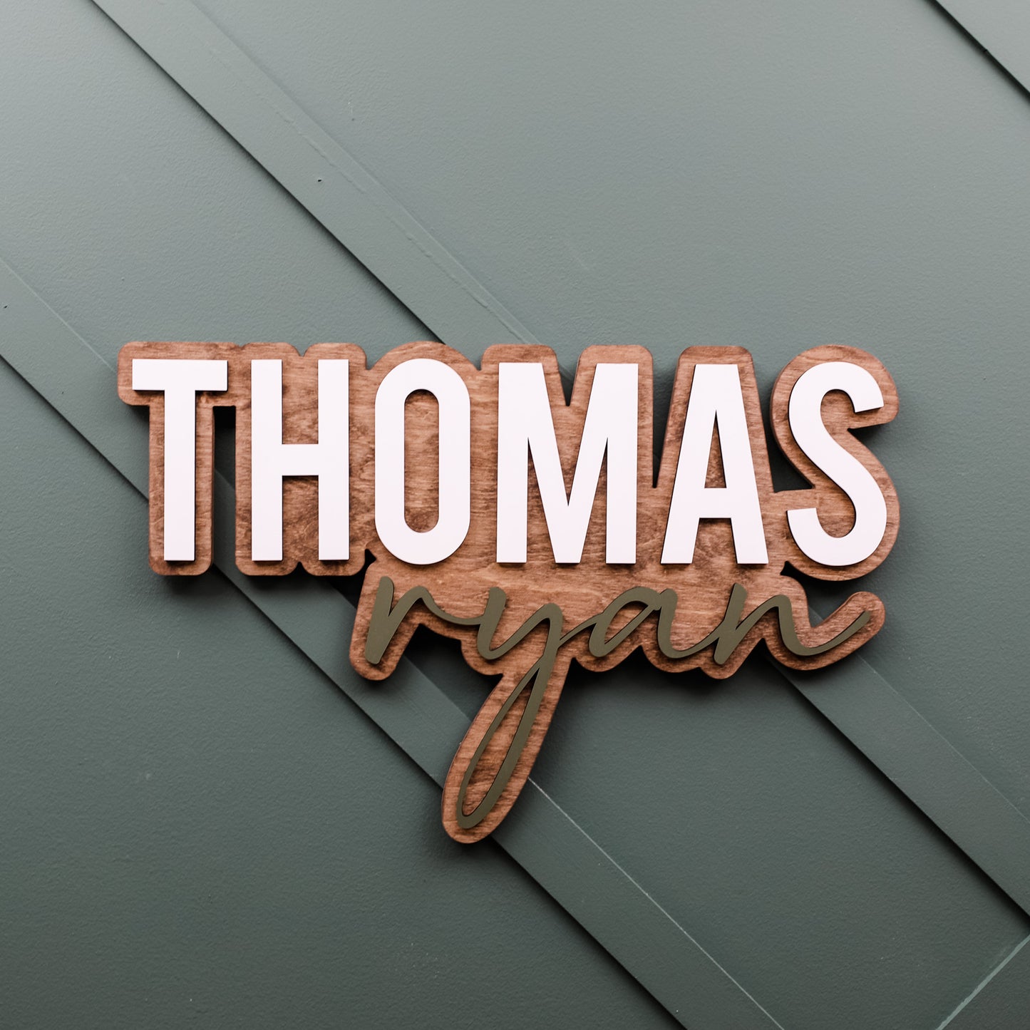 Thomas Ryan Outline Name Sign