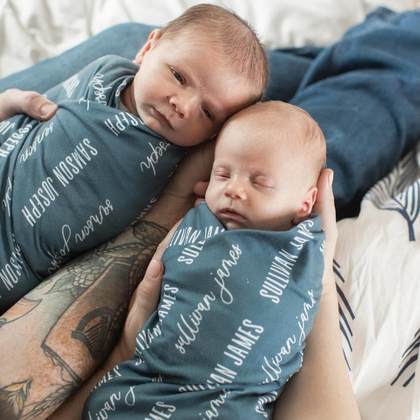 Personalised Baby Boy Name Blankets Newborn Swaddle Swaddle Name