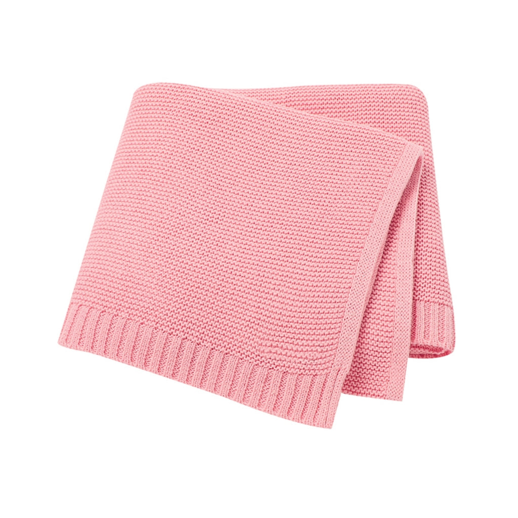 Revan Embroidered Knitted Blanket