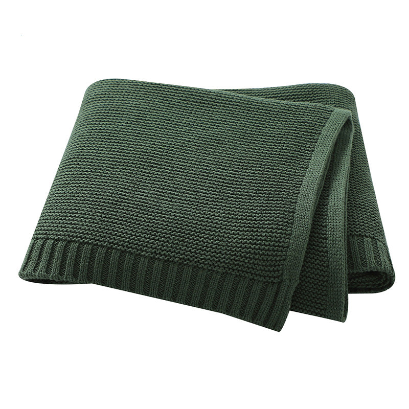 Revan Embroidered Knitted Blanket