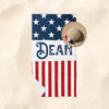 American Flag Beach Towel