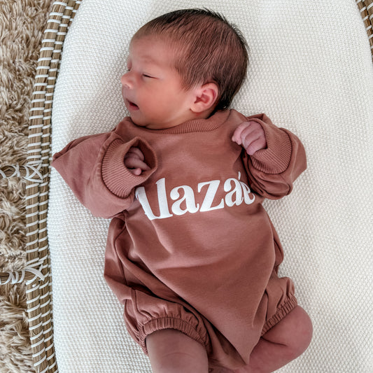 Personalized Bubble Romper - Alazae