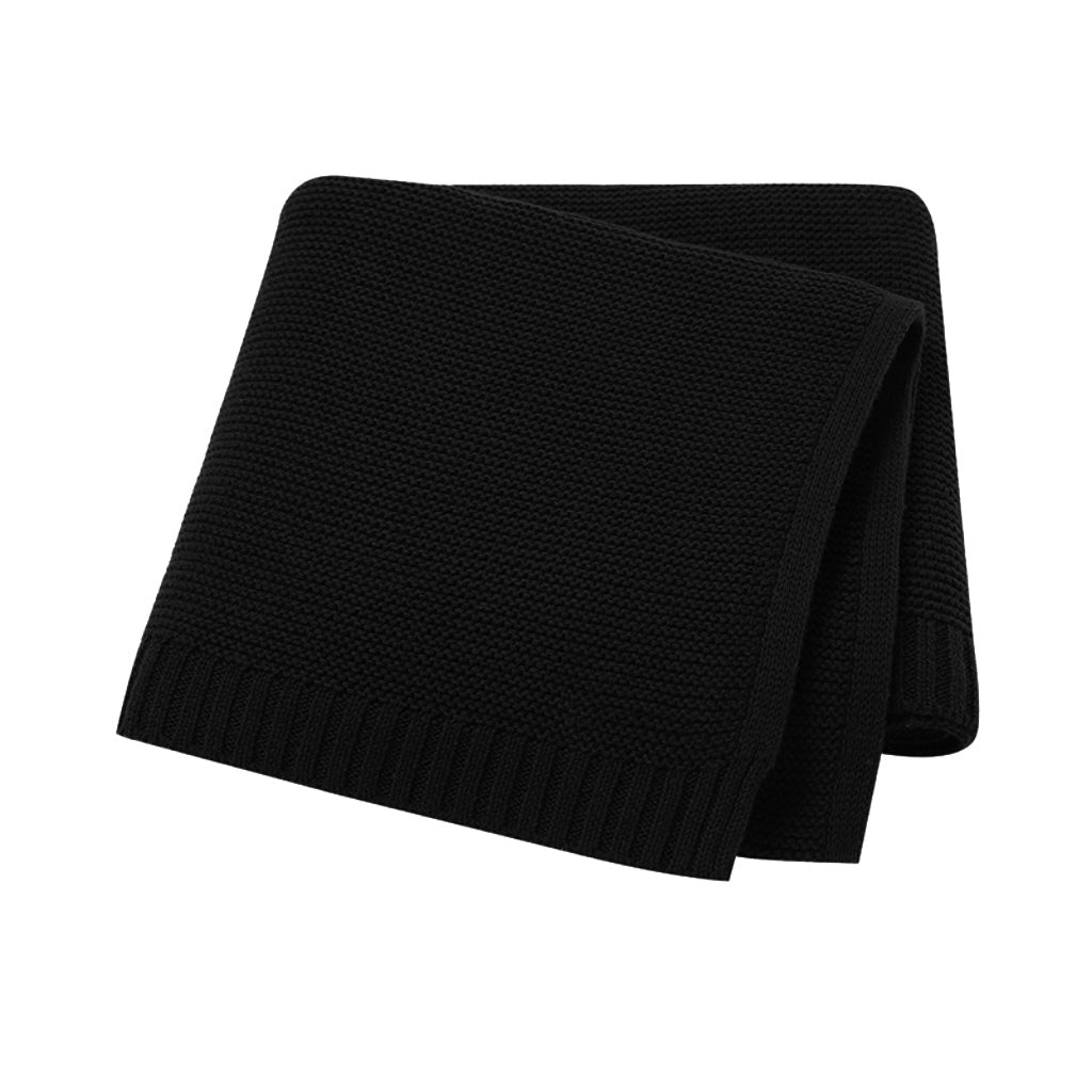 Revan Embroidered Knitted Blanket