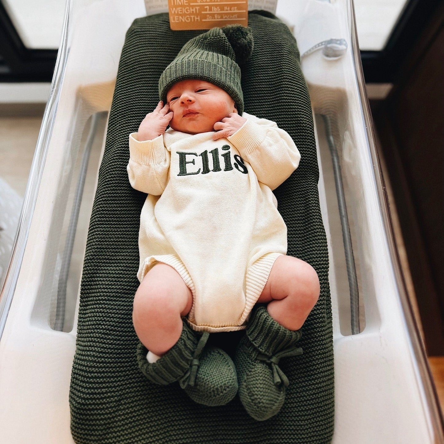Knitted Baby Bundle - Ellis