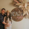 Reagan Elizabeth Round Name Sign