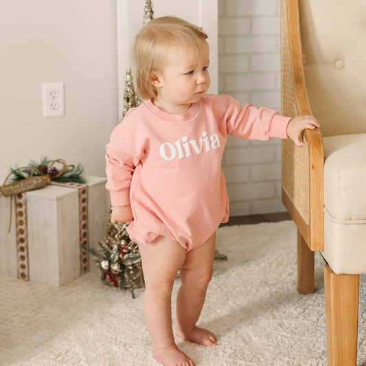Personalized Bubble Romper - Olivia