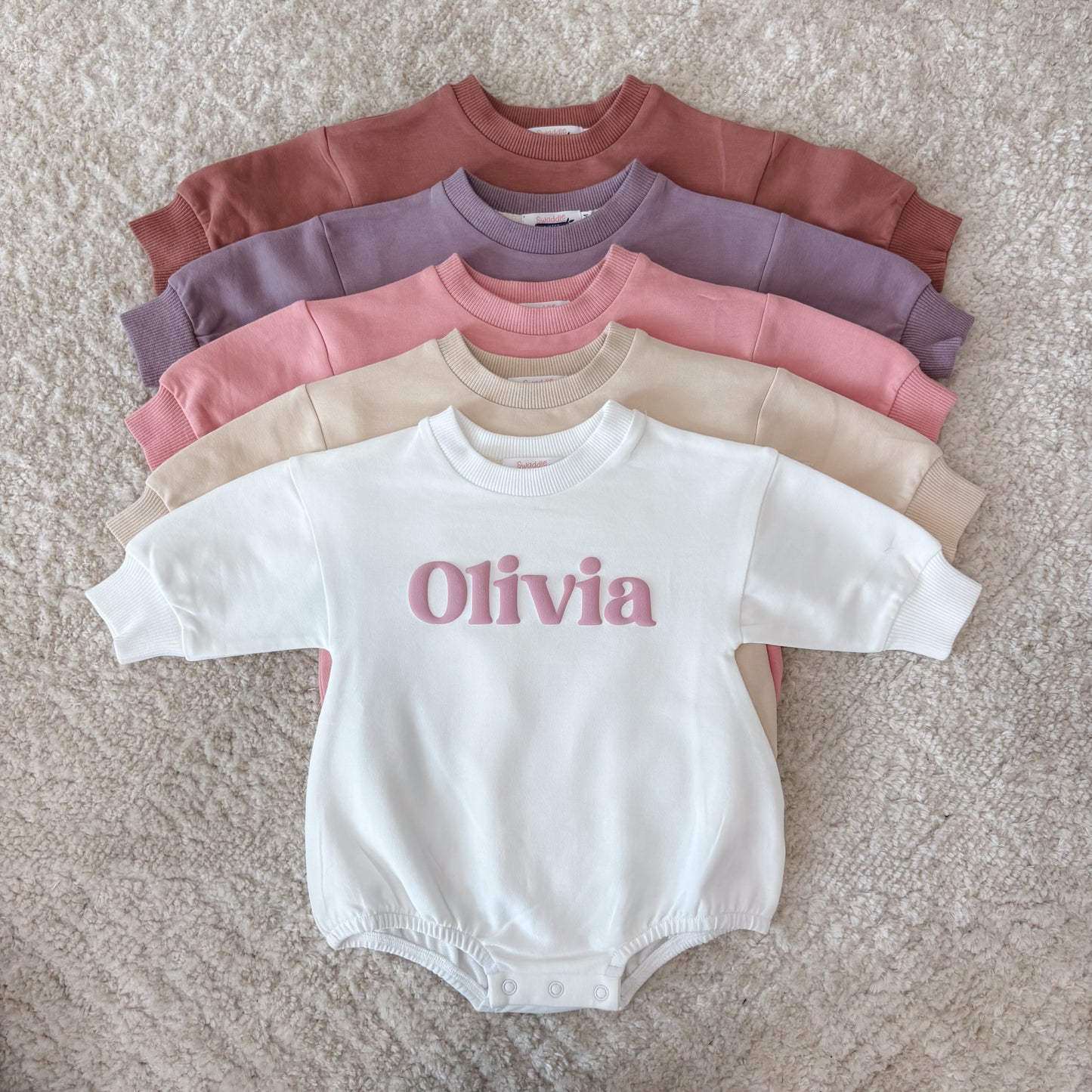 Personalized Bubble Romper - Olivia