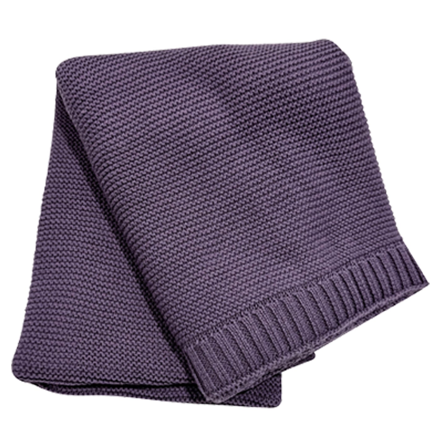 Revan Embroidered Knitted Blanket