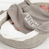 Stetson Walker Baby Name Knit Blanket