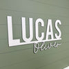 Lucas Oliver Name Cut Out