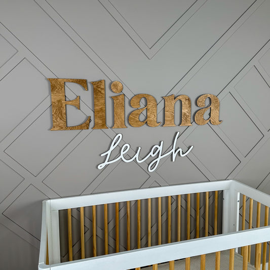 Eliana Leigh Name Cut Out