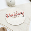 Hadley Grace - 3D Personalized Birth Stat and Name Announcement (Copy)