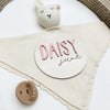 Daisy June - 3D Personalized Birth Stat and Name Announcement