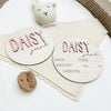 Daisy June - 3D Personalized Birth Stat and Name Announcement