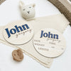 John Gregory - 3D Personalized Birth Stat and Name Announcement