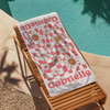 Groovy Floral Name Towel