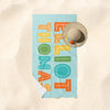 Scrapbook Rainbow Beach Towel