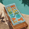 Scrapbook Rainbow Beach Towel