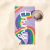 Pastel Rainbow Beach Towel