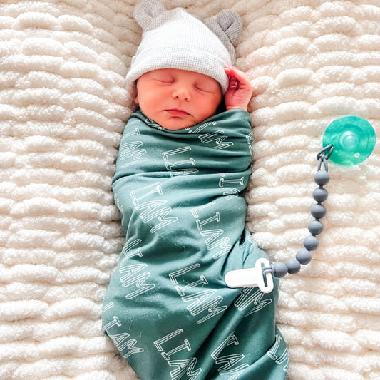 First Name Baby Swaddle