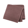 Revan Embroidered Knitted Blanket