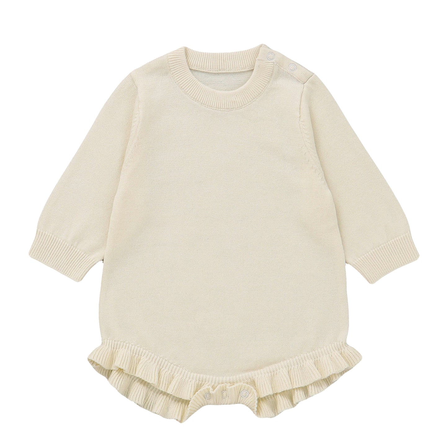 Embroidered Knit Romper- Two Names