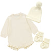 Knitted Baby Bundle - Pine