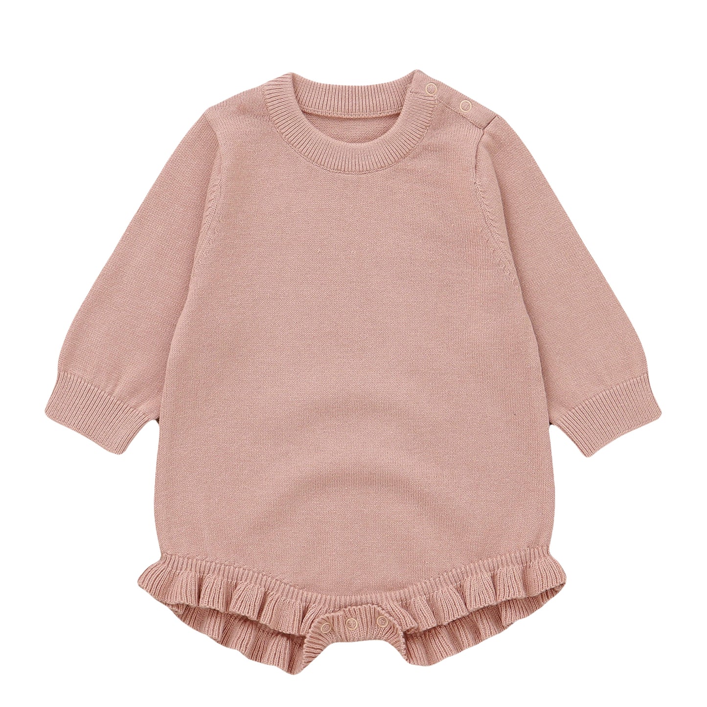 Embroidered Knit Romper- Two Names