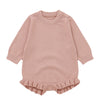 Embroidered Knit Romper- Two Names