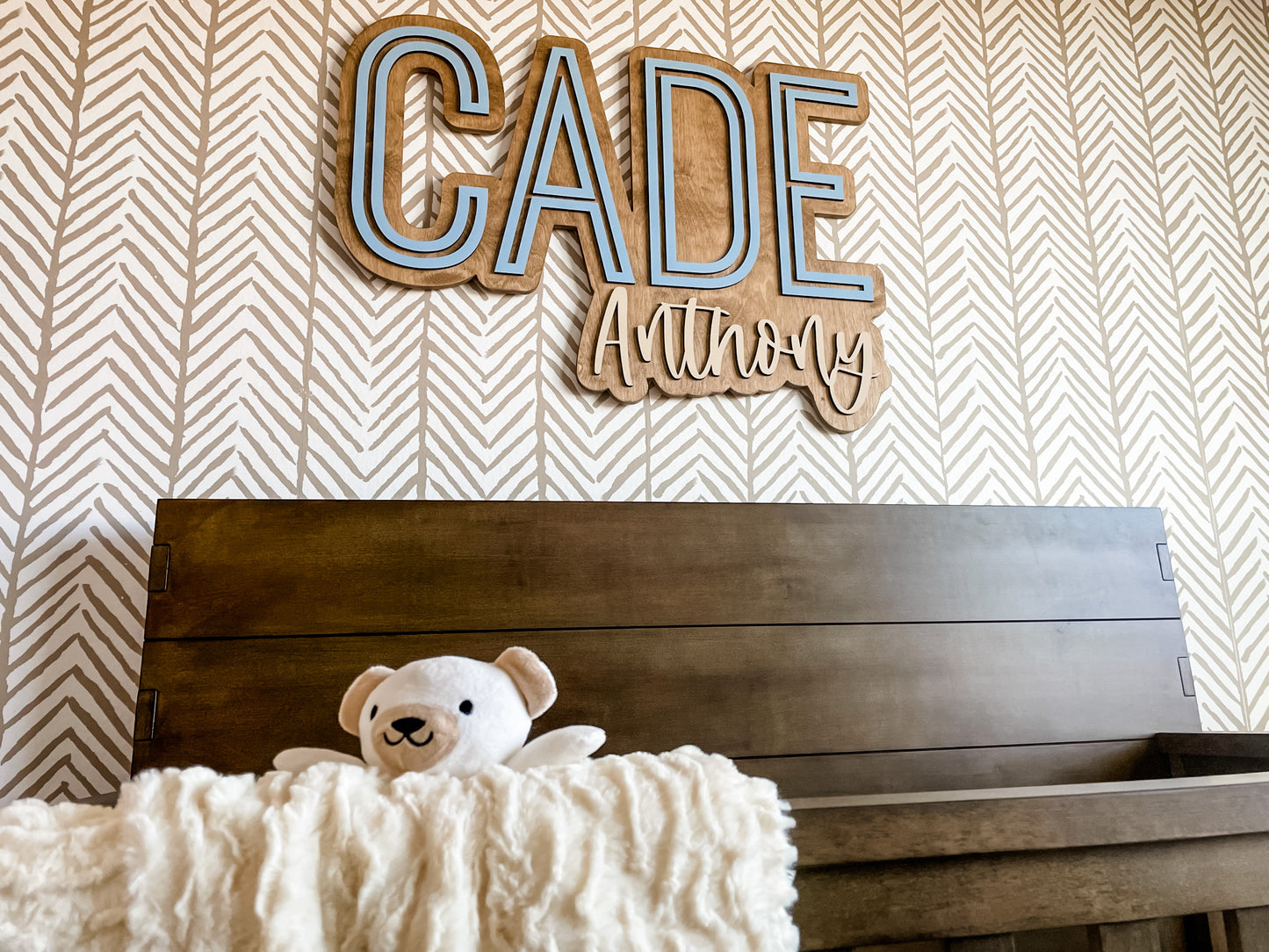 Cade Anthony Outline Name Sign