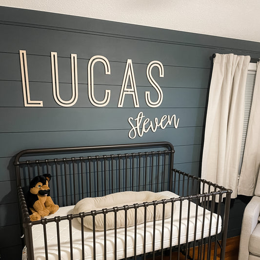 Lucas Steven Name Cut Out