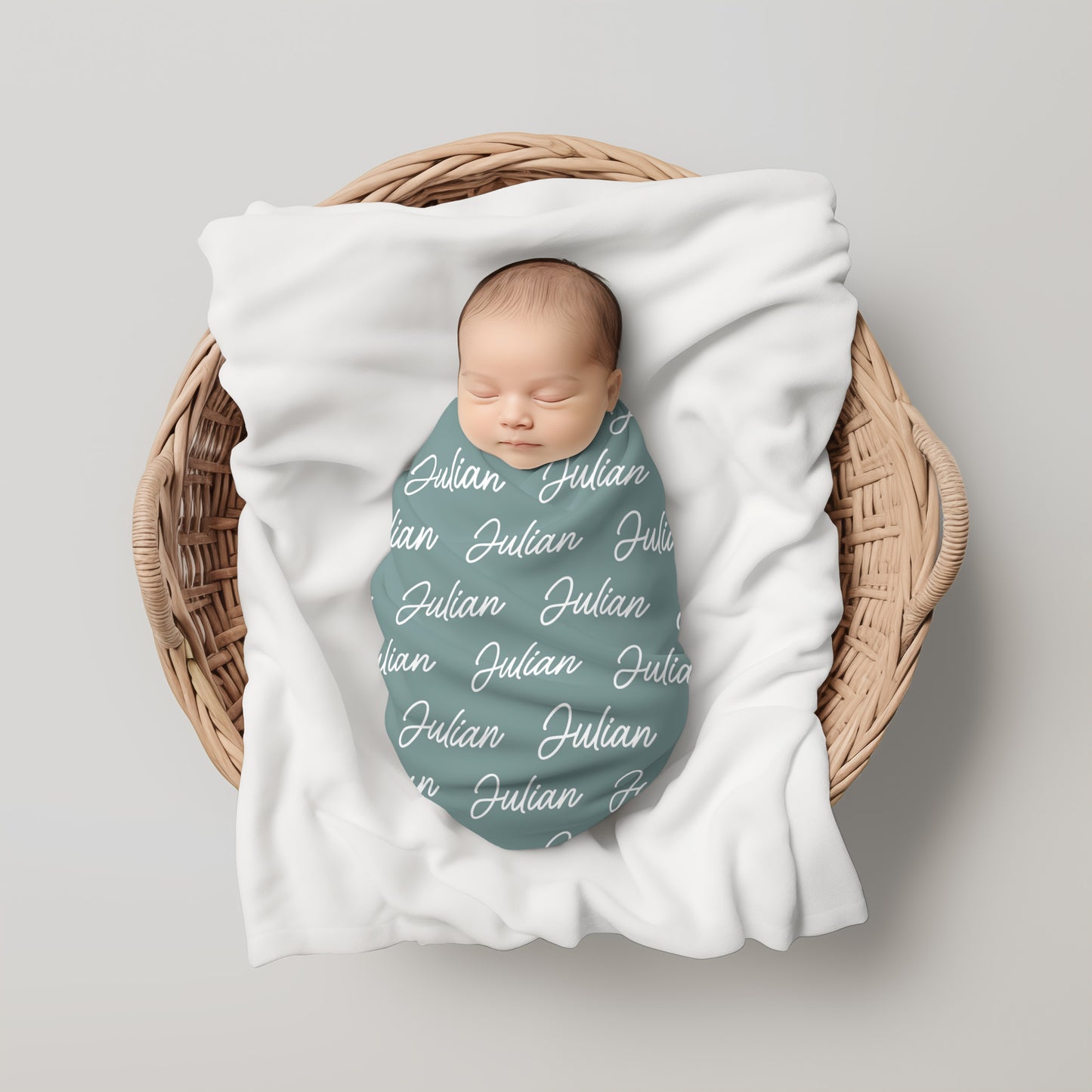 First Name Baby Swaddle