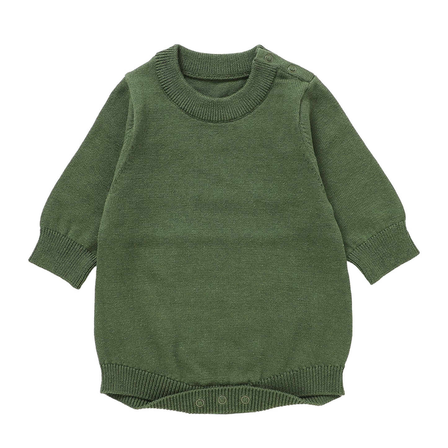 Embroidered Knit Romper- Two Names