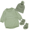 Knitted Baby Bundle - Pine